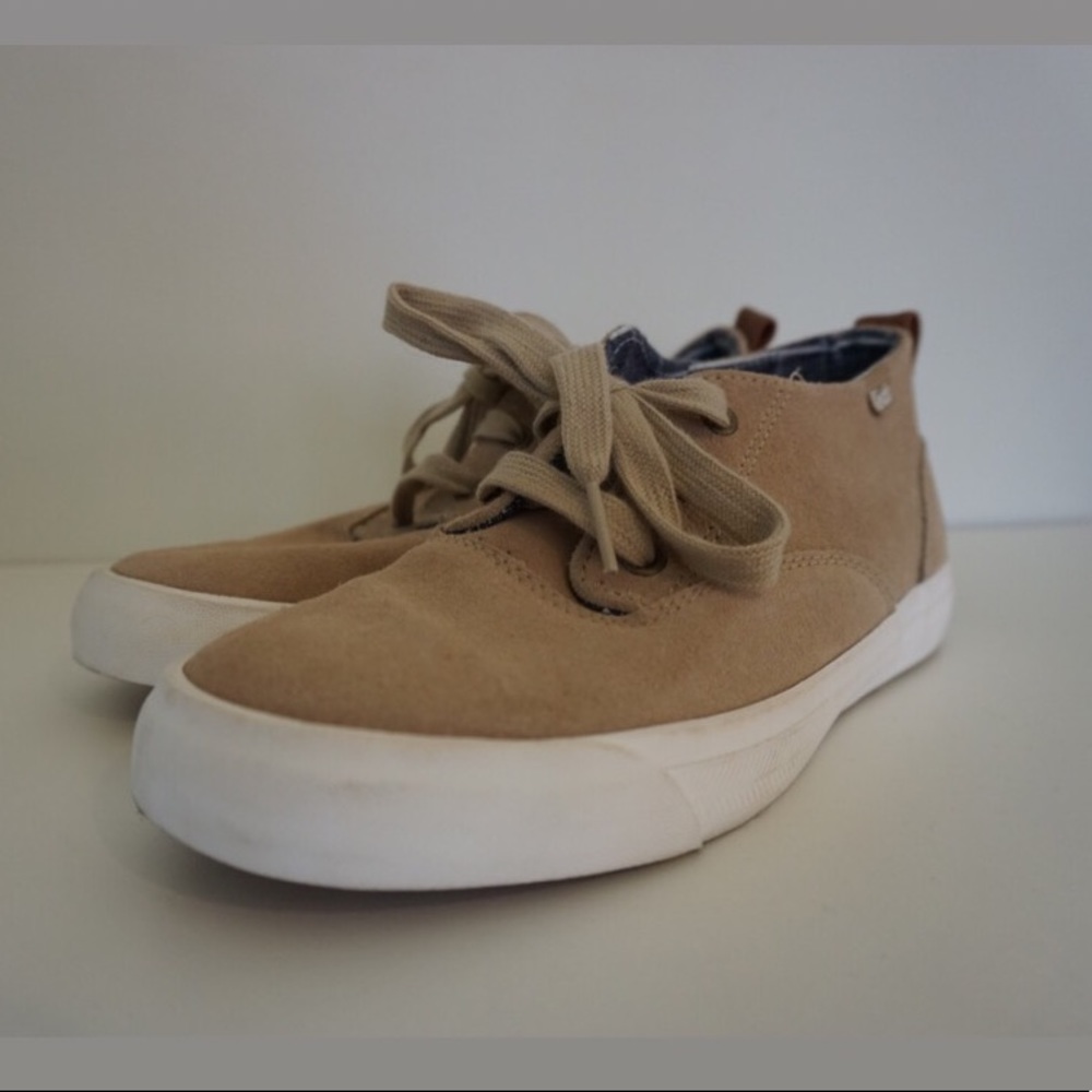 Ked’s Tan Midtop Sneakers